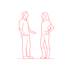Humans Poses People Fighting Outline Icon Svg Set, Free Vectors File